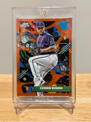 2025 Topps Cosmic Chrome Corbin Burnes - Lunar Eclipse /10 - #190   Diamondbacks