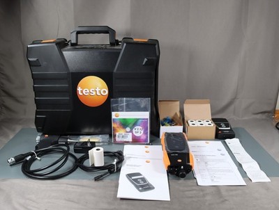 Testo 300 Longlife Industrial Combustion Analyzer LL 0564 3004 Kit Complete