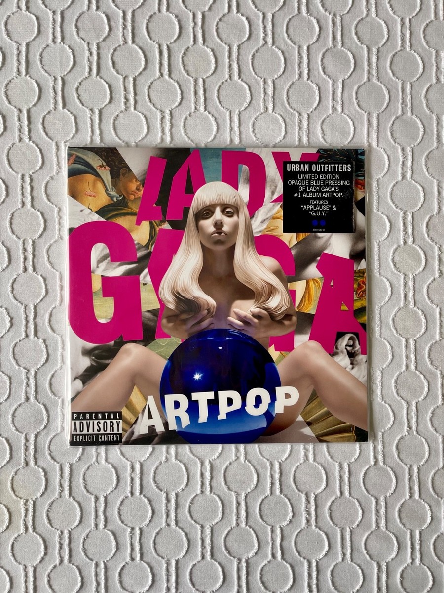Lady Gaga Artpop Urban Outfitters Exclusive 2LP Opaque Blue Vinyl