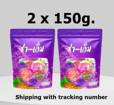 2 X New CHA-M Dietary Supplement Organic Herbal Tea 0 calories 150 g.