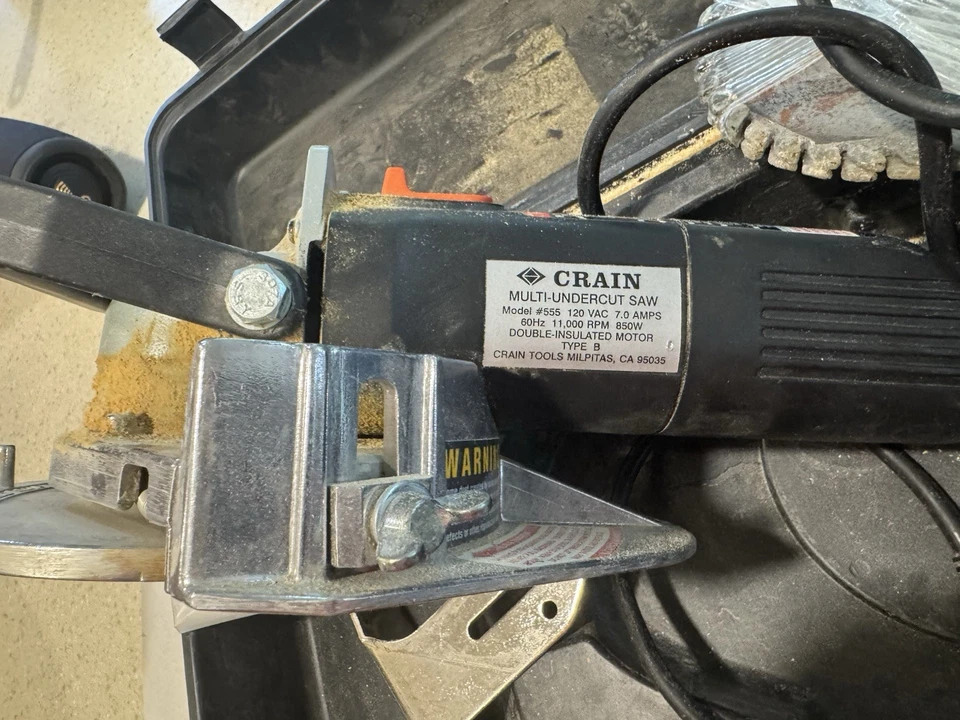 Crain #555 multi-undercut saw. Professional Grade Jams Saw. - Image 3 of 4