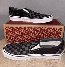 VANS Classic Slip-On, 9,Unisex Low Top Checke...
