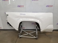 25 2025 Toyota Tacoma Pickup Bed Quarter Panel Right Passenger White 6 Foot Bed