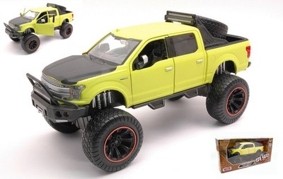 MotorMax FORD F-150 RAPTOR 2017 OFF ROAD GREEN 1:27