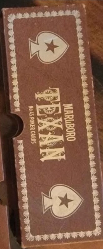 Marlboro Texan No. 45 Poker Playing Cards New