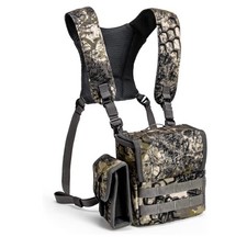 Moxule Binocular Harness Chest Pack Bino Case with Rangefinder Pouch Waterproof