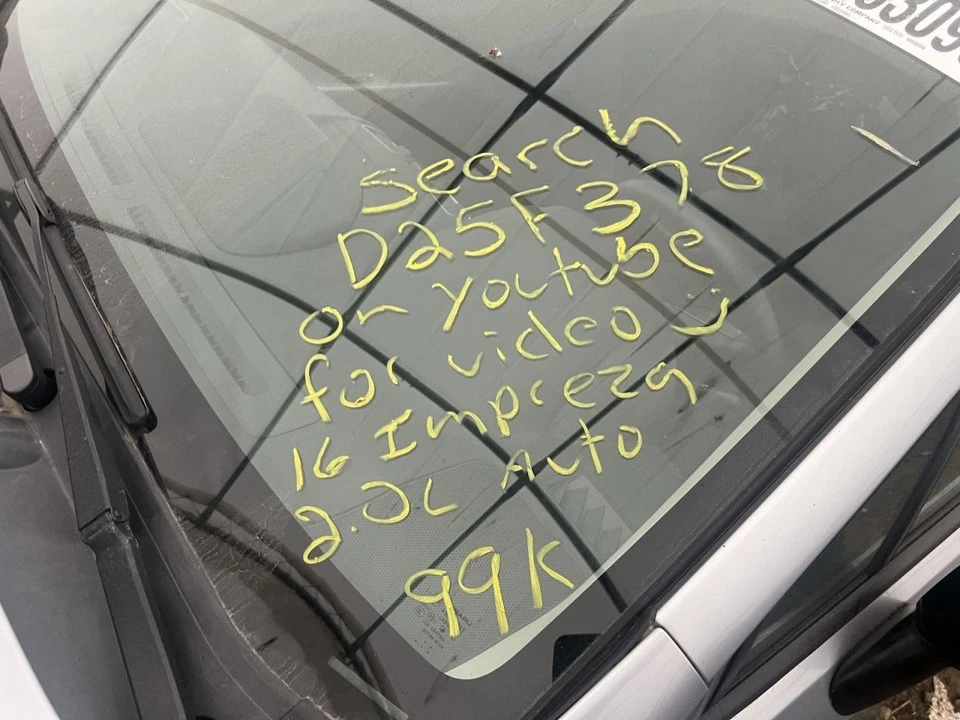 IMPREZA 2016 Transmission Shift 205740 - Image 3 of 4