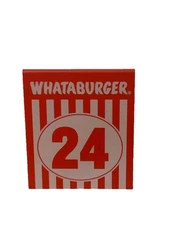 Whataburger Table Tent Markers - Individual Restaurant Order Numbers