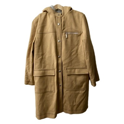 Auth COURREGES - Light Brown Women's Coat