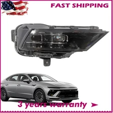 LED Headlight Double Beam Lens For 2024-2026 Hyundai Sonata 92102-L1740 RH Right