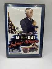 Johnny Allegro, B&W, 1949 (DVD, 2010) Nina Foch, Gloria Henry George Raft Tested