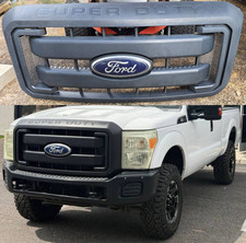 2011 To 2016 Ford F250 F350 Sd Front Upper Grill Grille Oem Af5218 Dg
