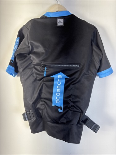Chaleco UP - Chaleco Inflado Seguridad Agua 4 Tirones Bluesoup L/XL Nuevo Océano Surf Deporte - Imagen 6 de 8