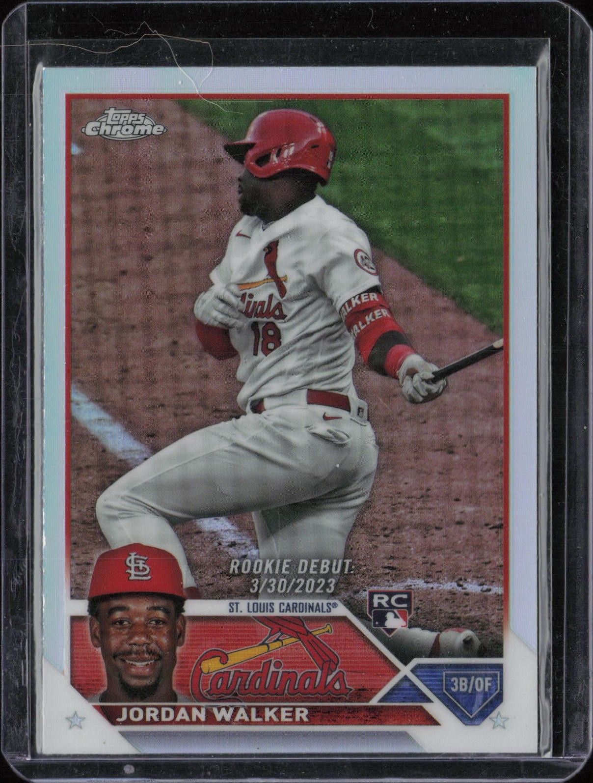 2023 Topps Chrome Update #USC150 Jordan Walker Refractor