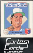 Jeff Musselman 1988 Parker Bros. Starting Lineup Talking Baseball Blue Jays #28