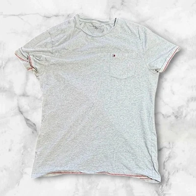 T-shirt M gris Tommy Hilfiger - Photo 1/4