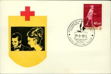 E0063 Belgium commemorating Red Cross centenary young Prince Philippe 1963