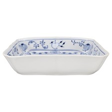 Schale viereckig groß II. Wahl Czechoslovakia Tschechien Original Bohemia Zwiebe