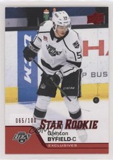 2020-21 Upper Deck AHL Star Rookies Exclusives 65/100 Quinton Byfield #151 03z4