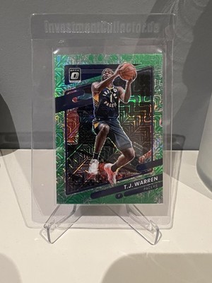 2021-22 Panini Donruss Optic - T.J. Warren Dragon Scale SSP Indiana Pacers