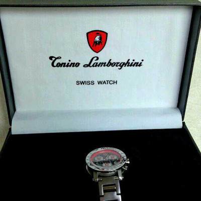 Lamborghini Analog Quartz Men Swiss Watch Vintage 514501412