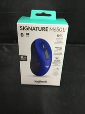 Logitech Signature M650 L Full-size Wireless Scroll Mouse (910-006232) BLUE