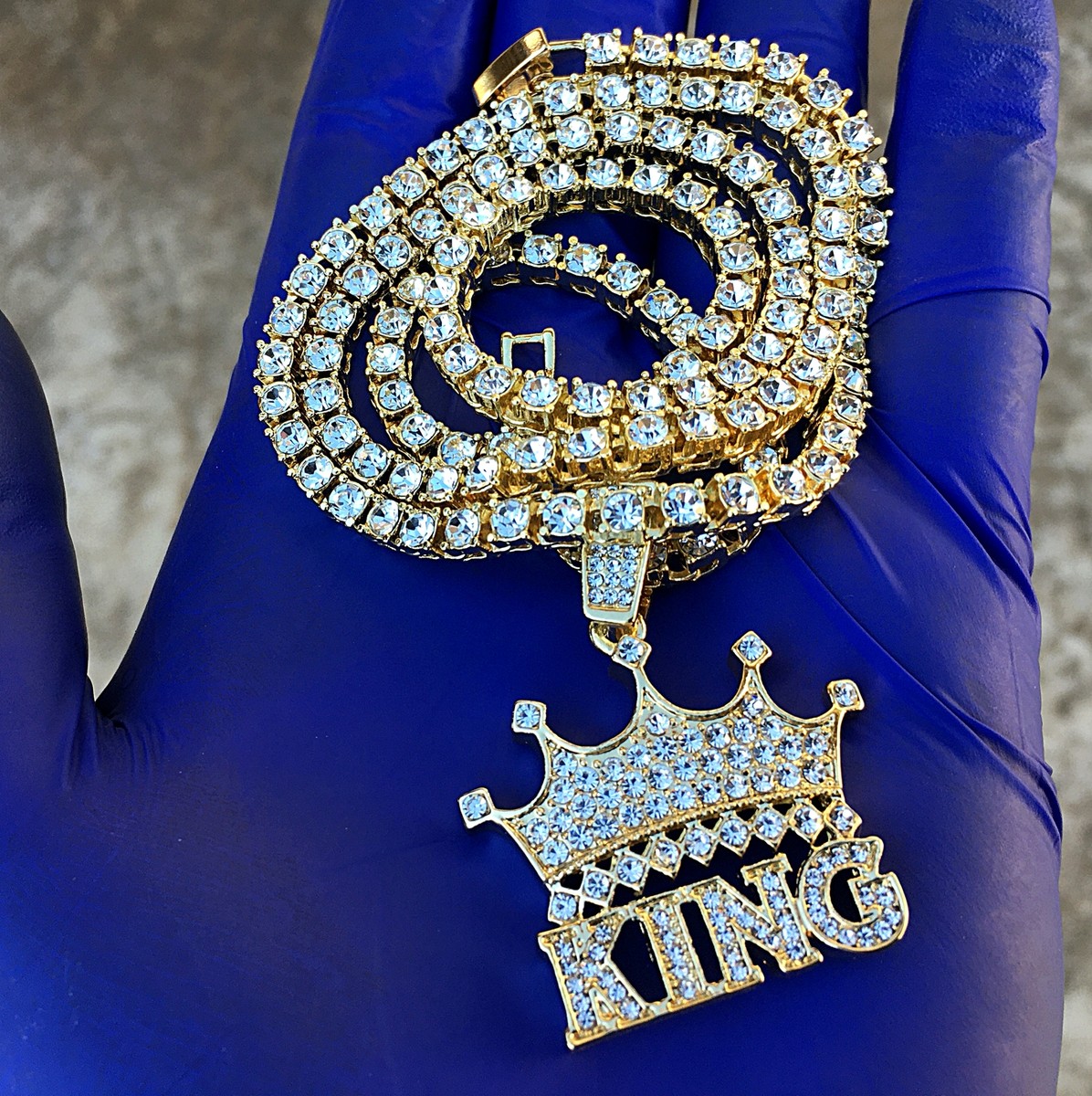 ミュージシャン CROWN NECKLACE GOLD ミュージシャン CROWN NECKLACE GOLD King Crown Gold Plated