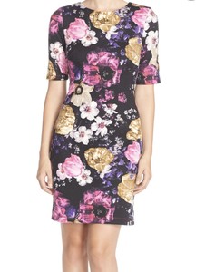 vince camuto floral sheath dress
