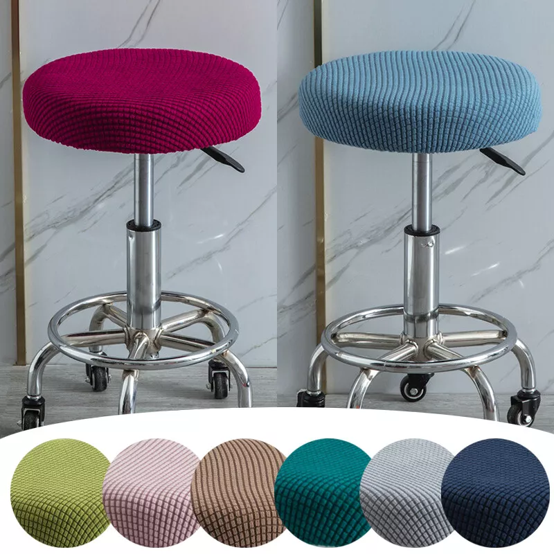 Seat Chair Slipcover Thickened Round Chair Cover Bar Stool Case