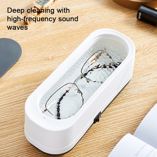 Ultrasonic Jewelry Cleaner Denture Eye Glasses Coin Ring Silver Cleaning Machine - Picture 7 of 12