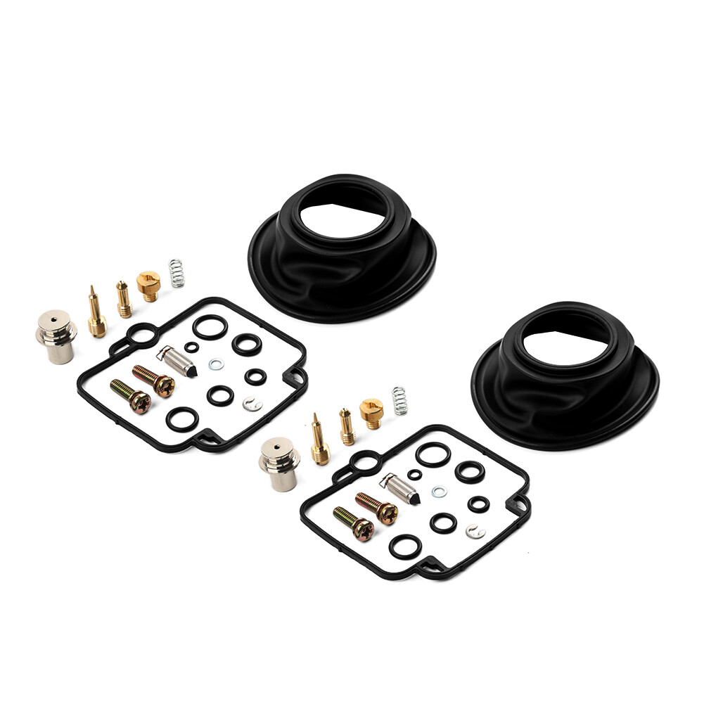 Motorfiets Carburateur Reparatieset Vacuüm Plunjer Membraan Vlotter Set Voor Y&amaha FZR1000 EXUP 1989-1995(X1 Motorfiets Carburateur Reparatieset Vacuüm Plunjer Membraan Vlotter Set Voor Y&amaha FZR1000 EXUP 1989-1995(X1