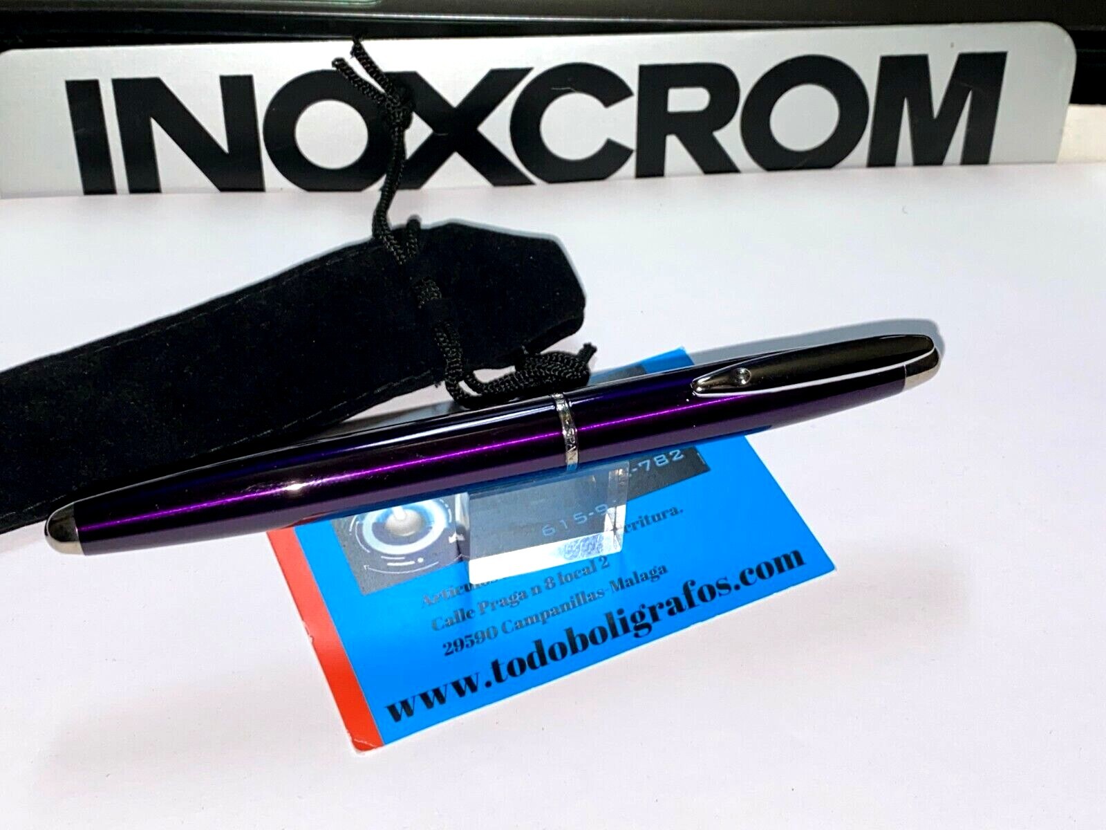 Inoxcrom Zeppelin Plumas, stylo, fountain pen , Nuevas . acero, colores. etc.