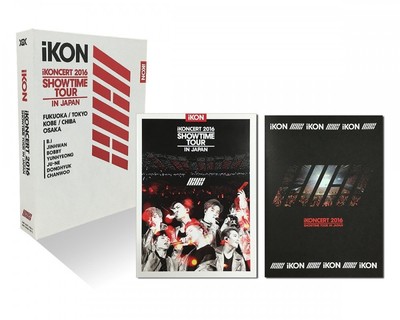 ミュージック iKONDVD New iKON iKONCERT 2016 SHOWTIME TOUR IN JAPAN 3 DVD 2 CD