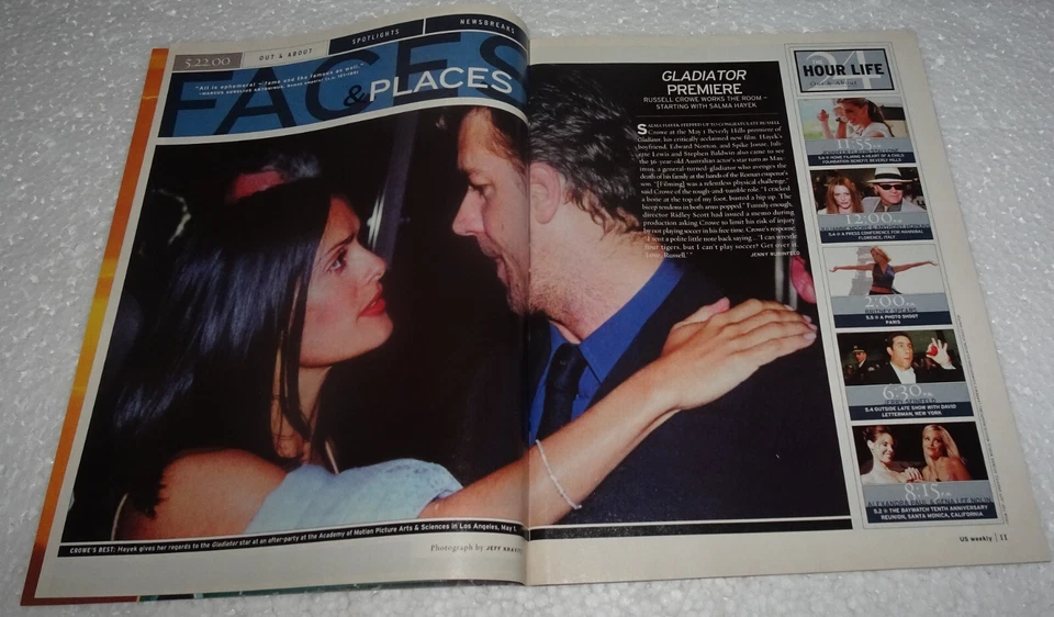 US Weekly Magazine May 22 2000 Russell Crowe Front Cover - Image 3 of 4
