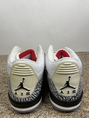 NEW RARE Air Jordan 3 Retro White Cement 2003 Size 10.5  display picture 1