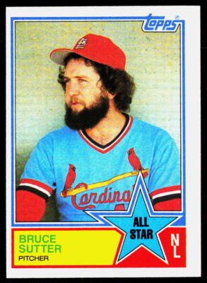 83ページ 1983 Topps #407 Bruce Sutter | eBay
