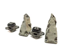 2010 RANGE ROVER (L322) 5.0L N/A ENGINE LEFT & RIGHT MOTOR MOUNT BRACKET SET-2