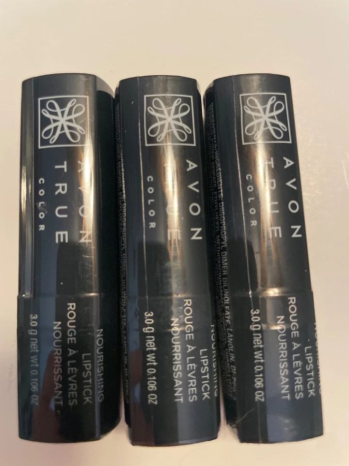 New *Sealed* Avon True Color Nourishing Lipstick Red Sparkling Rose FREE GIFT - Image 2 of 3