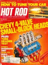 1974 Hot Rod Magazine: Chevy 4-Valve Small-Block Heads/Tuber Header Test/Tune