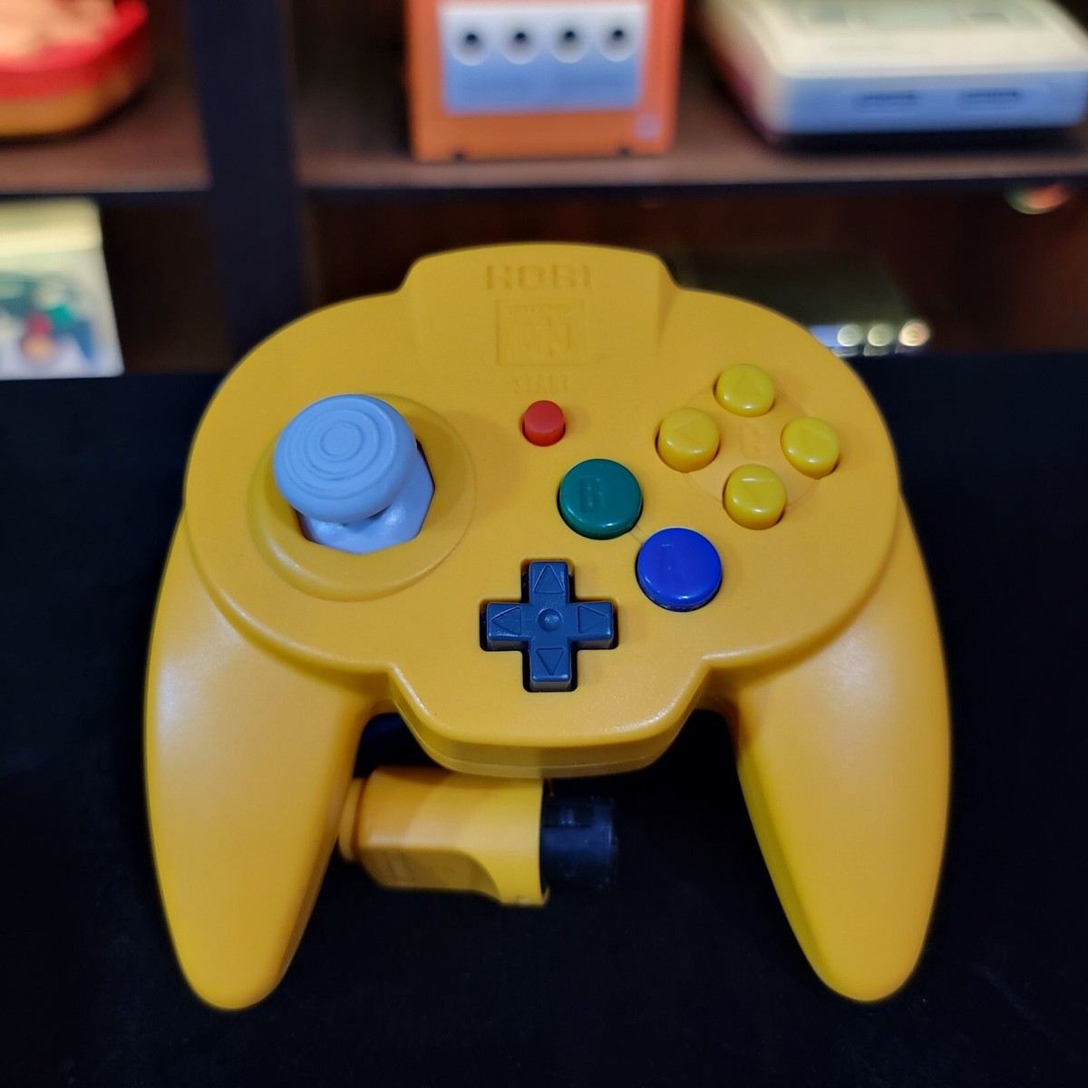 NINTENDO 64 - ホリパッドミニ64 金 ゴールド HORIPAD MINI ニンテンドー64 Nintendo 64 Hori Mini Pad Controller [Gold]| Gamer Life