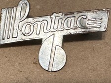 Pontiac 6 Six Emblem 1935 1936 1939 1941 1946 1949 Vintage Parts Ornament Mascot
