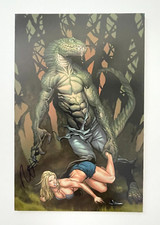 FRANK CHO ART PRINT Lizard & MJ (NEW) SIGNED NEI RUFFINO 7.5x11