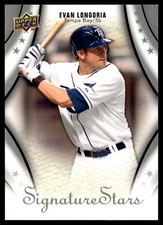 2009 Upper Deck Signature Stars #42 Evan Longoria