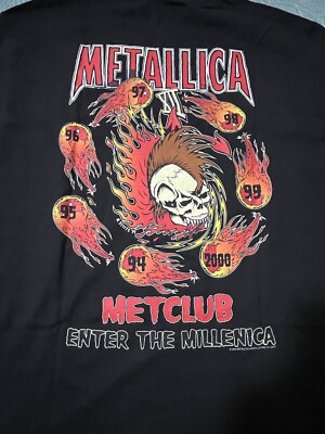 Metallica Met Fan Club Loyal Member M2K T-Shirt - Like New Condition, Very Rare
