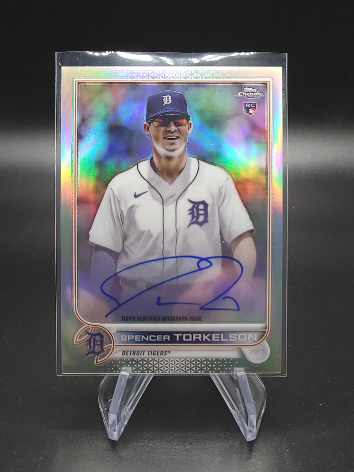 2022 Topps Chrome Spencer Torkelson Rookie Auto Refractor /499