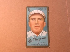 1911 T205 GOLD BORDER G.C. FERGUSON BOSTON RUSTLERS PIEDMONT BLUE BACK MID GRADE