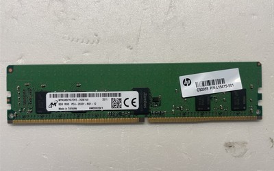 Barrette RAM Micron 8GB DDR4-2933 ECC Registered - 1Rx8, PC4-23400, Pour Serveur