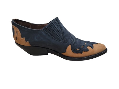 Guess By Georges Marciano Mujer Marrón Negro Cuero Botines Zapatos Talla 5.5B - Imagen 5 de 13