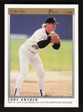 1991 O-Pee-Chee Premier #113 Cory Snyder Chicago White Sox