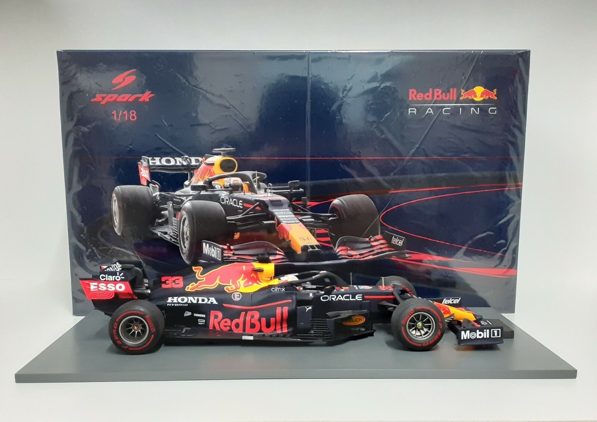 spark 1/18 Red Bull Honda RB16B Winner Monaco GP 2021 Max